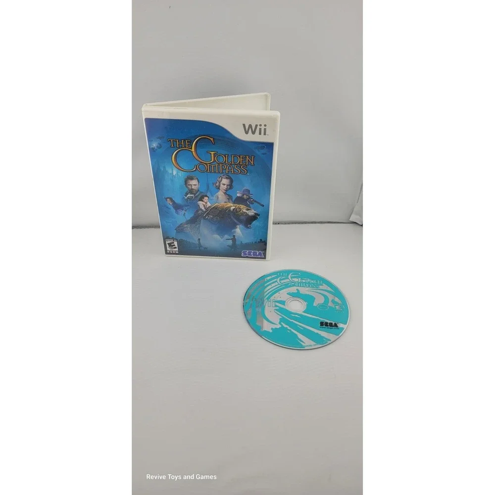 The Golden‎ Compass (Nintendo Wii, 2007) Game and Case Tested and Working Great